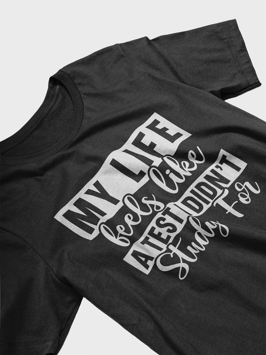 My Life Feels Like A Tester I Didn't Study For Women's Black T-Shirt product image (5)
