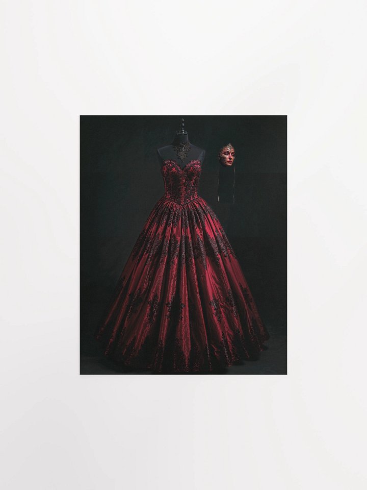 The Crimson Masquerade Matte Poster product image (3)