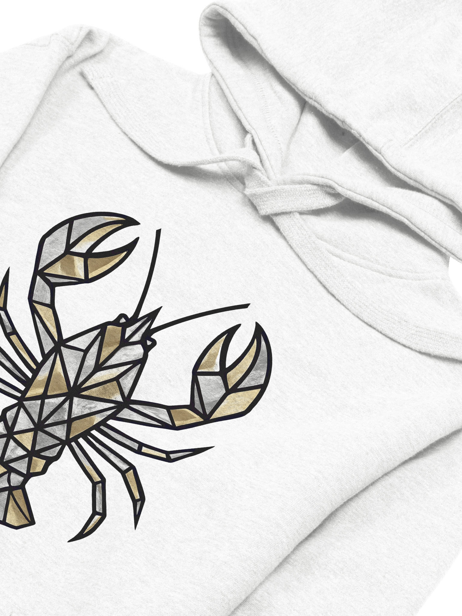 Diamond Shell Hoodie | Luxe Lobster Streetwear Pullover product image (3)