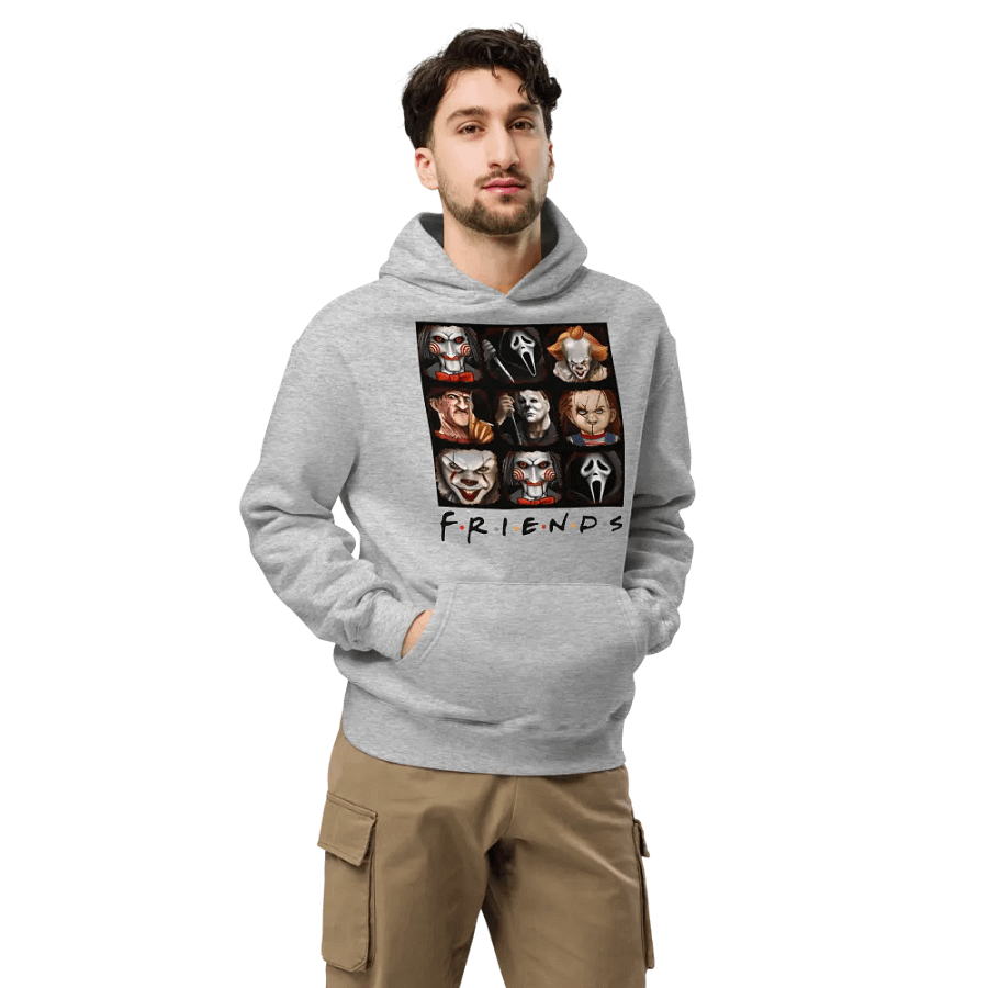 Horror Icons Grid Unisex Hoodie product image (27)