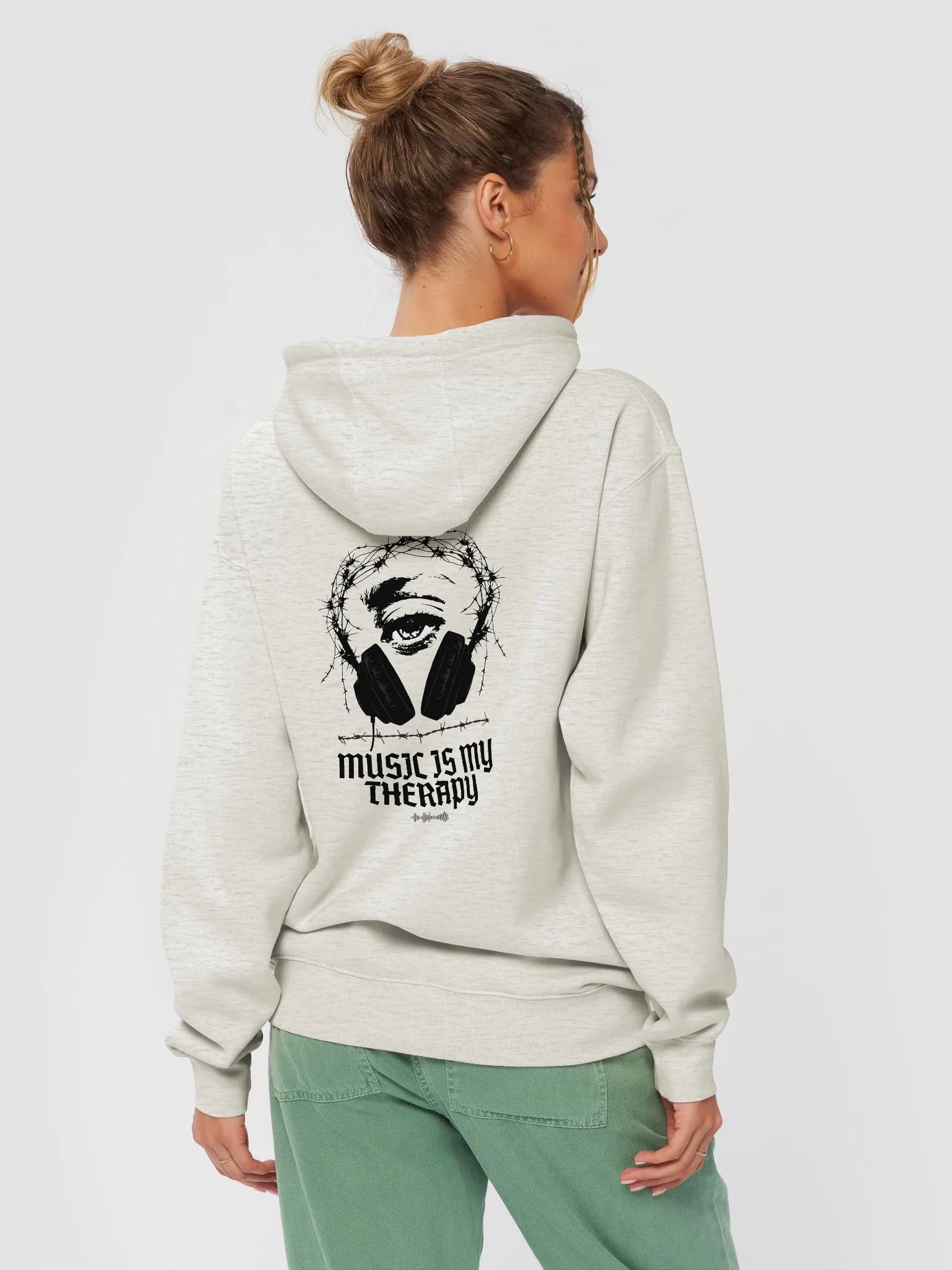 "GROOVE THERAPY" Premium Hoodie product image (8)
