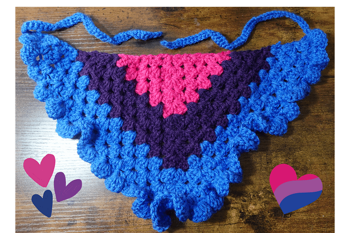 Bisexual Pride Bandana 💜 product image (1)