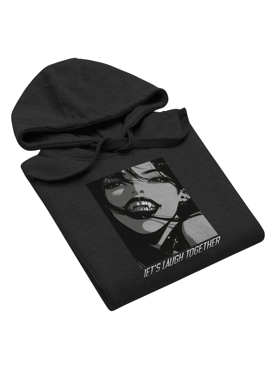 "Let's laugh together" Front Unisex Printed Hoodie product image (5)