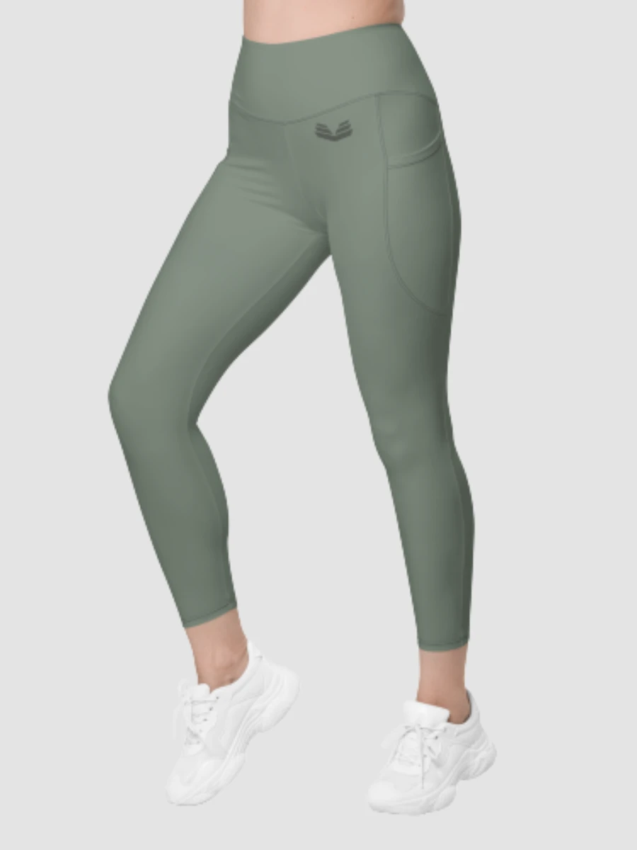 Leggings with Pockets - Sage Green product image (3)