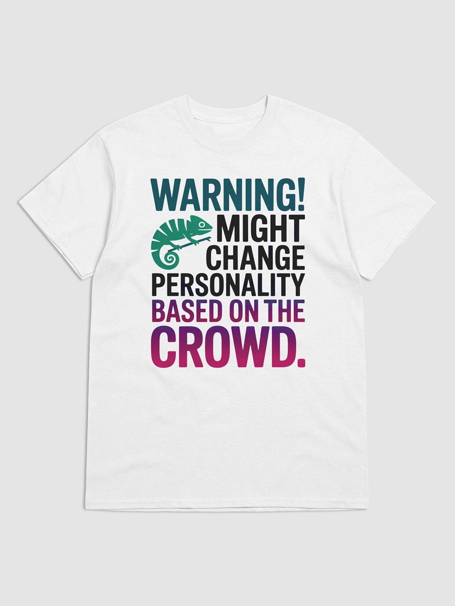 Change Personality Reflector & Open G Center Tshirt (Unisex) product image (12)