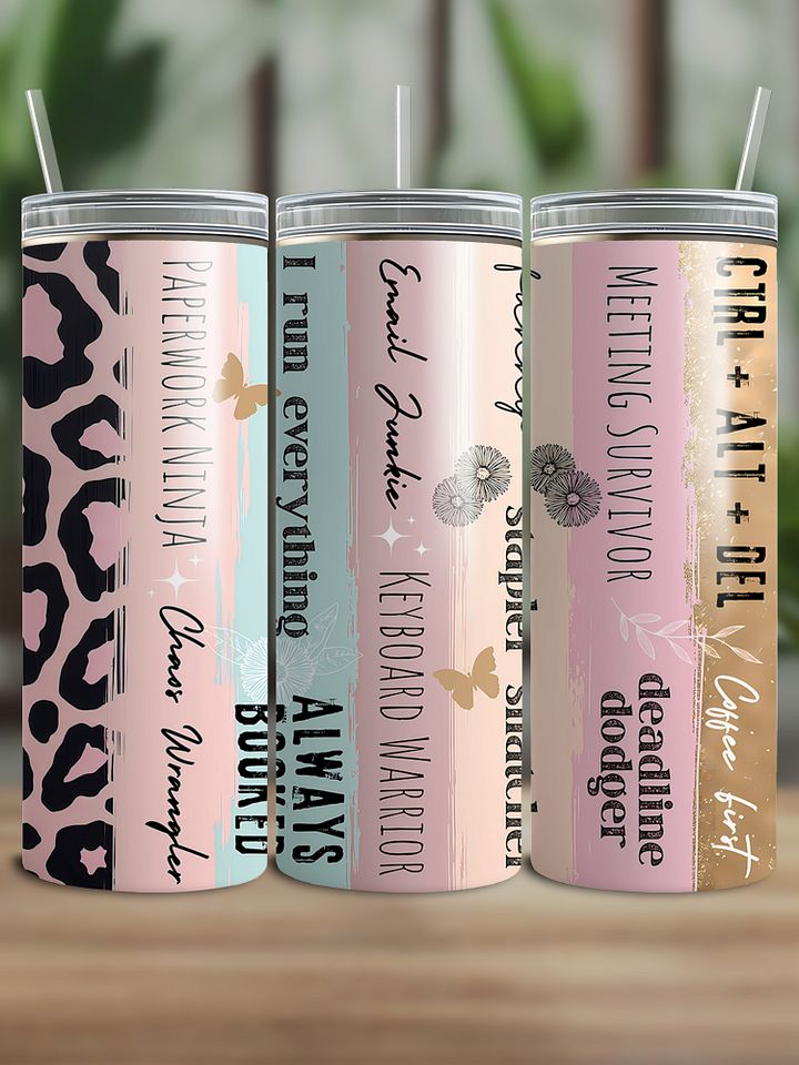 Funny Quotes Secretary Tumbler Wrap product image (1)