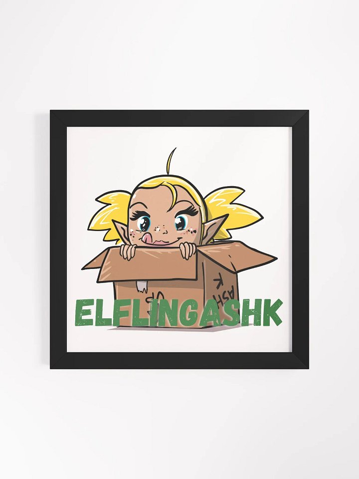 Framed Elf Poster product image (1)