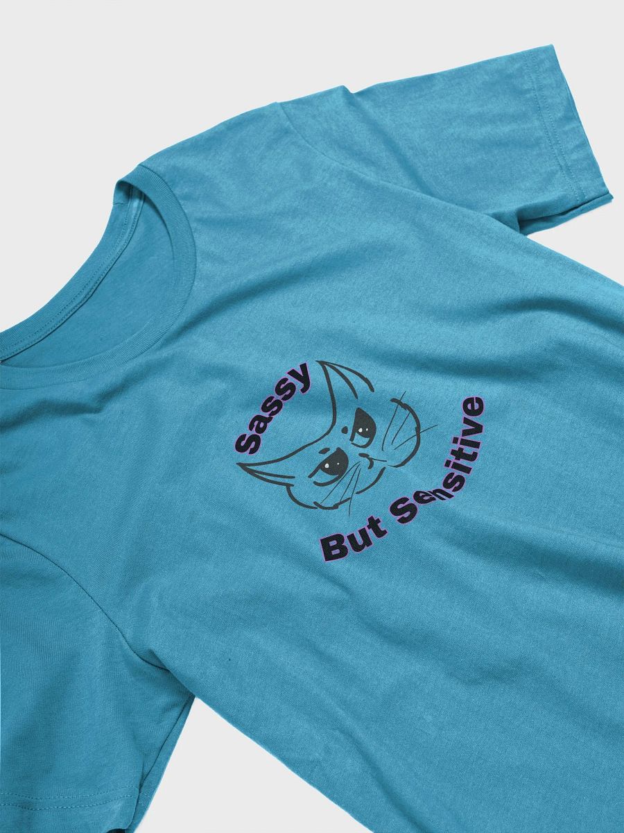 Sassy But Sensitive Cat Face T-Shirt product image (19)