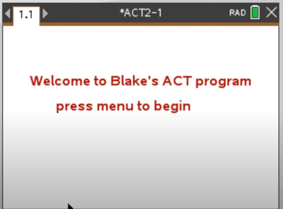 TI-Nspire ACT Calculator Program product image (2)