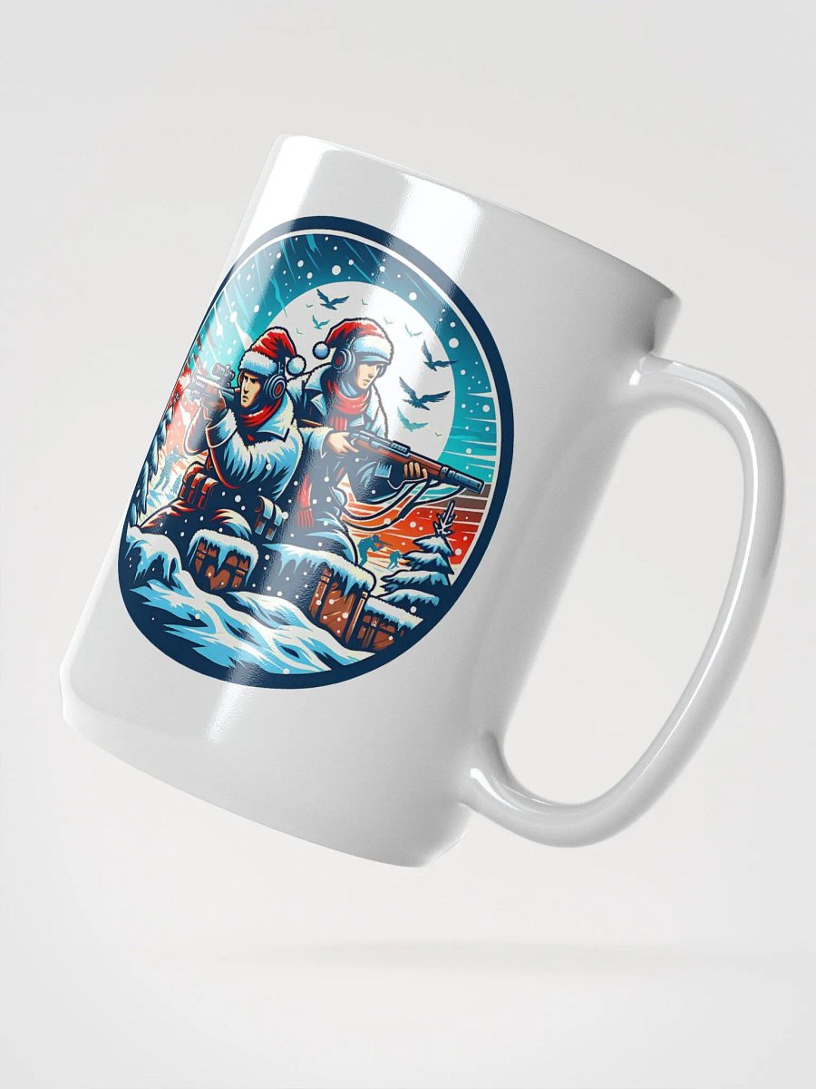 FPS Holiday Mug – Gamers’ Frosty Combat Cheers product image (3)