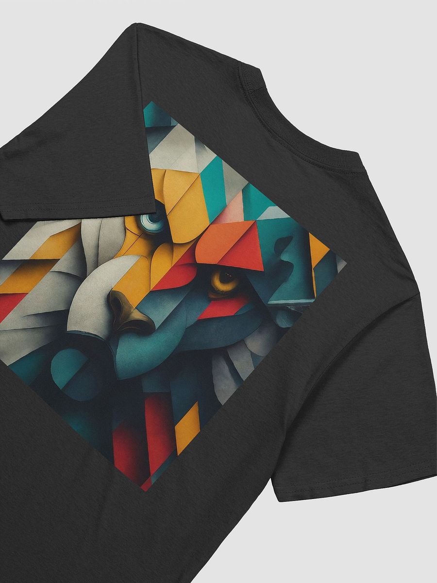 Geometric Wolf Abstract T-Shirt product image (22)