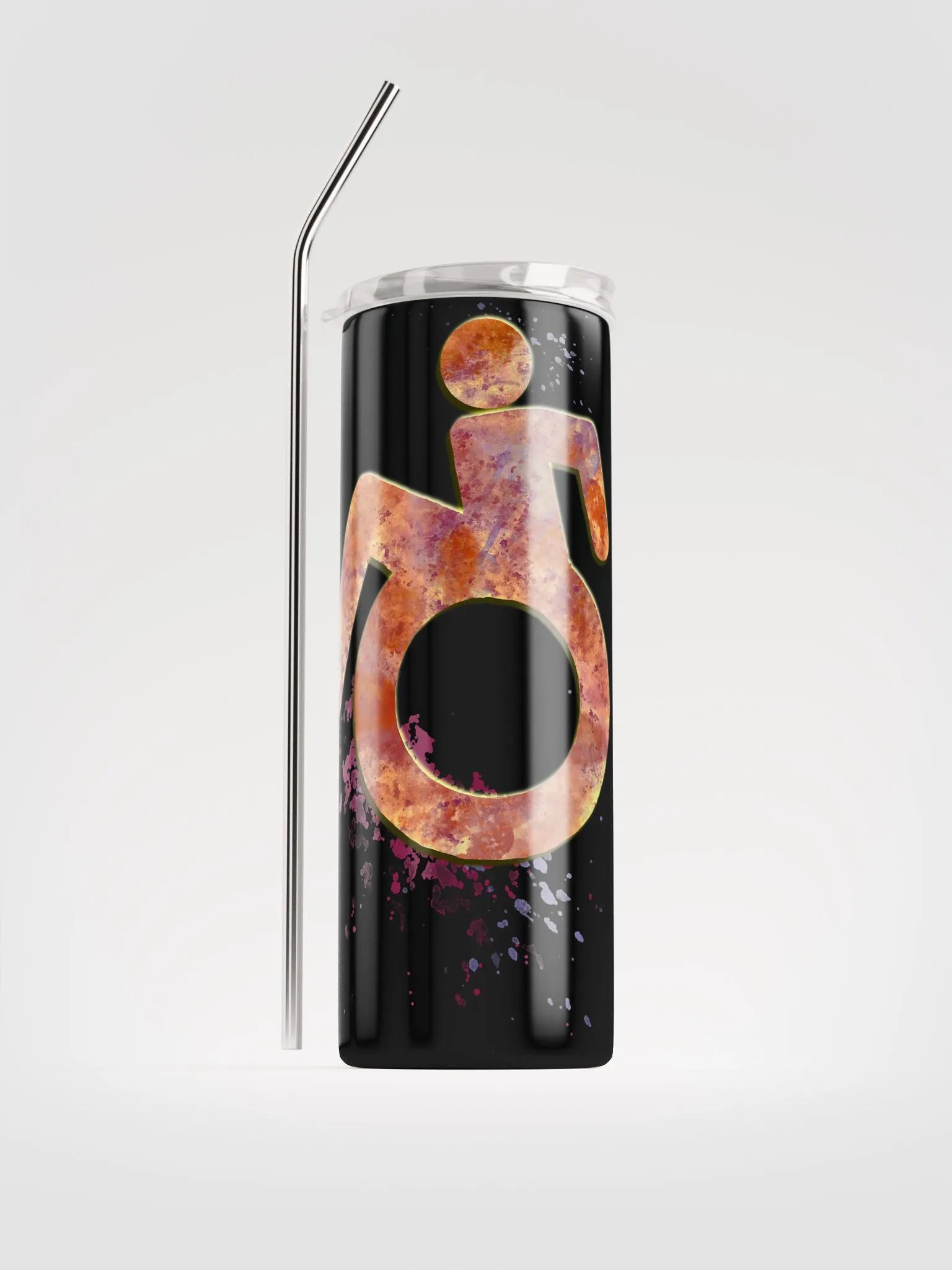 Wheelie, Orange Splash SS Tumbler product image (1)