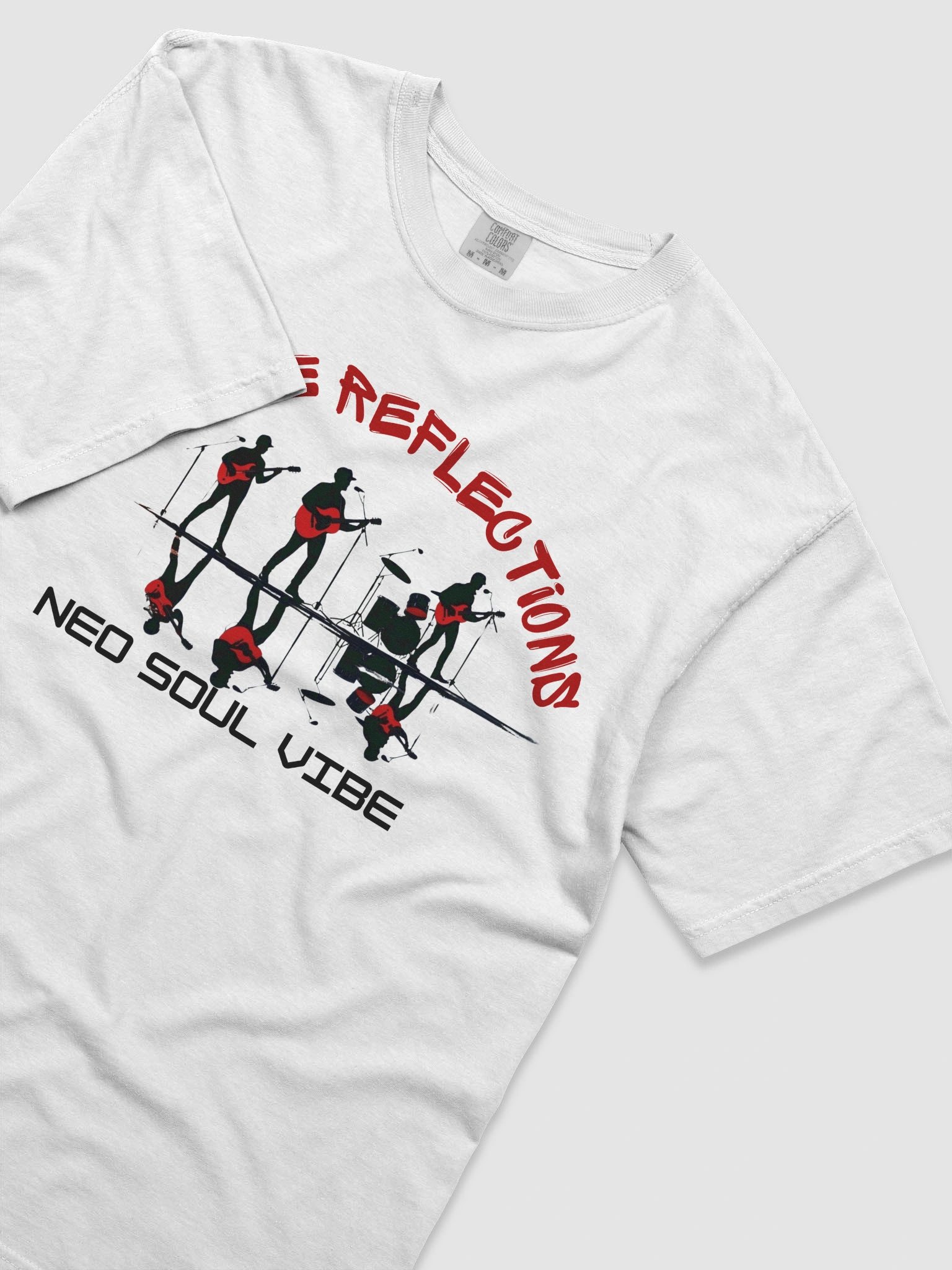 Carmine Reflections | Heavyweight T-Shirt | Men's White product image (5)