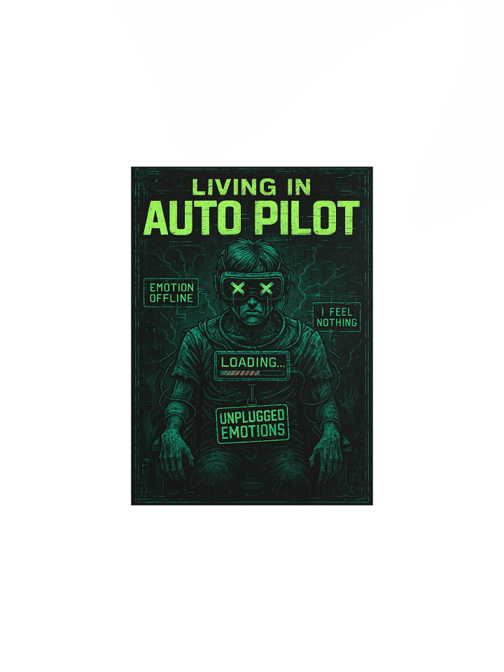 Living in Auto Pilot Poster product image (4)