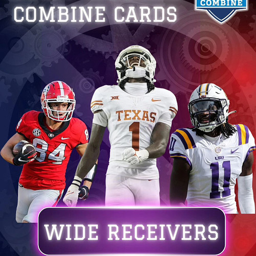 UN Combine Cards 🚫 Wide Receivers Part 2!

SWIPE to see the next group of Wideouts in our Combine Results series!

Like, comm...