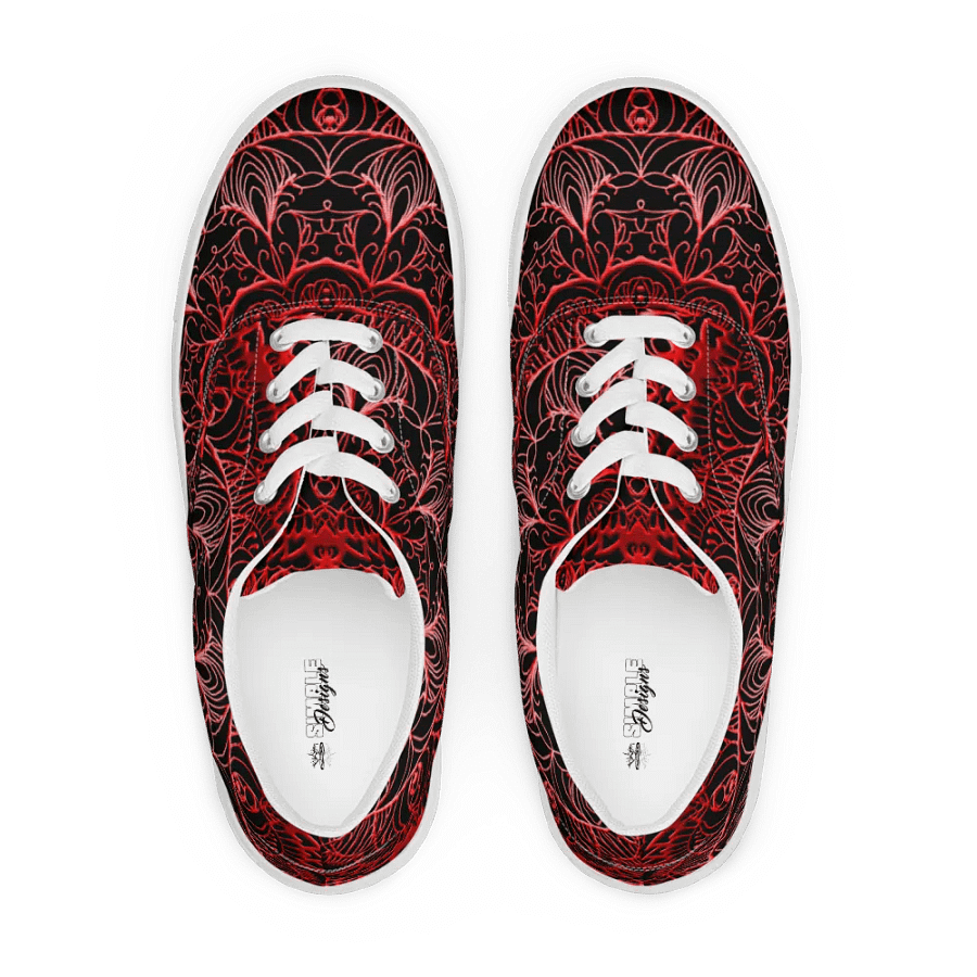 Mandala Men's Lace-Up Canvas Shoes product image (5)