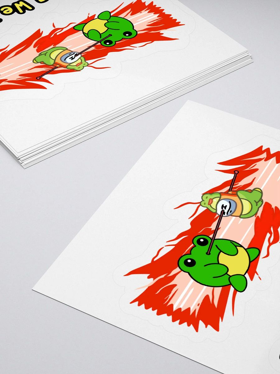 In Frog We Trust Sticker product image (10)