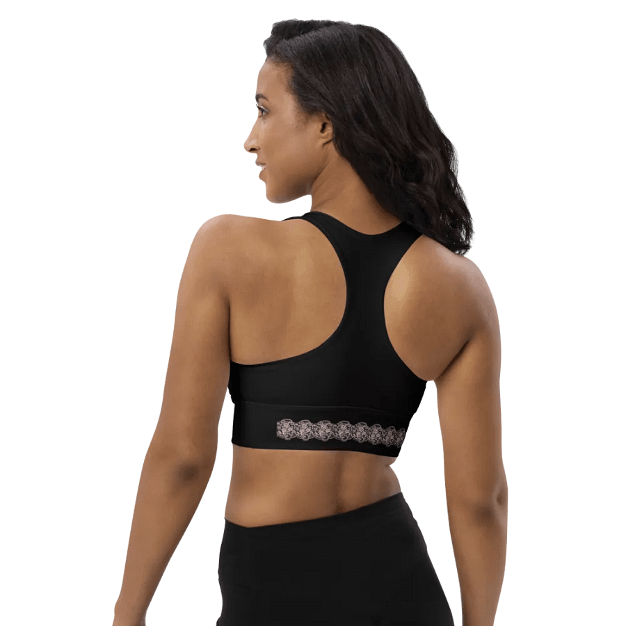 Lace Pink Premium Sportswear Longline Sports product image (9)
