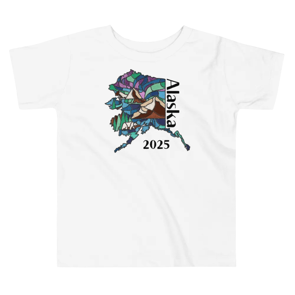 Great Alaskan Family Adventure: Stained Glass Toddler Matching Tees product image (34)