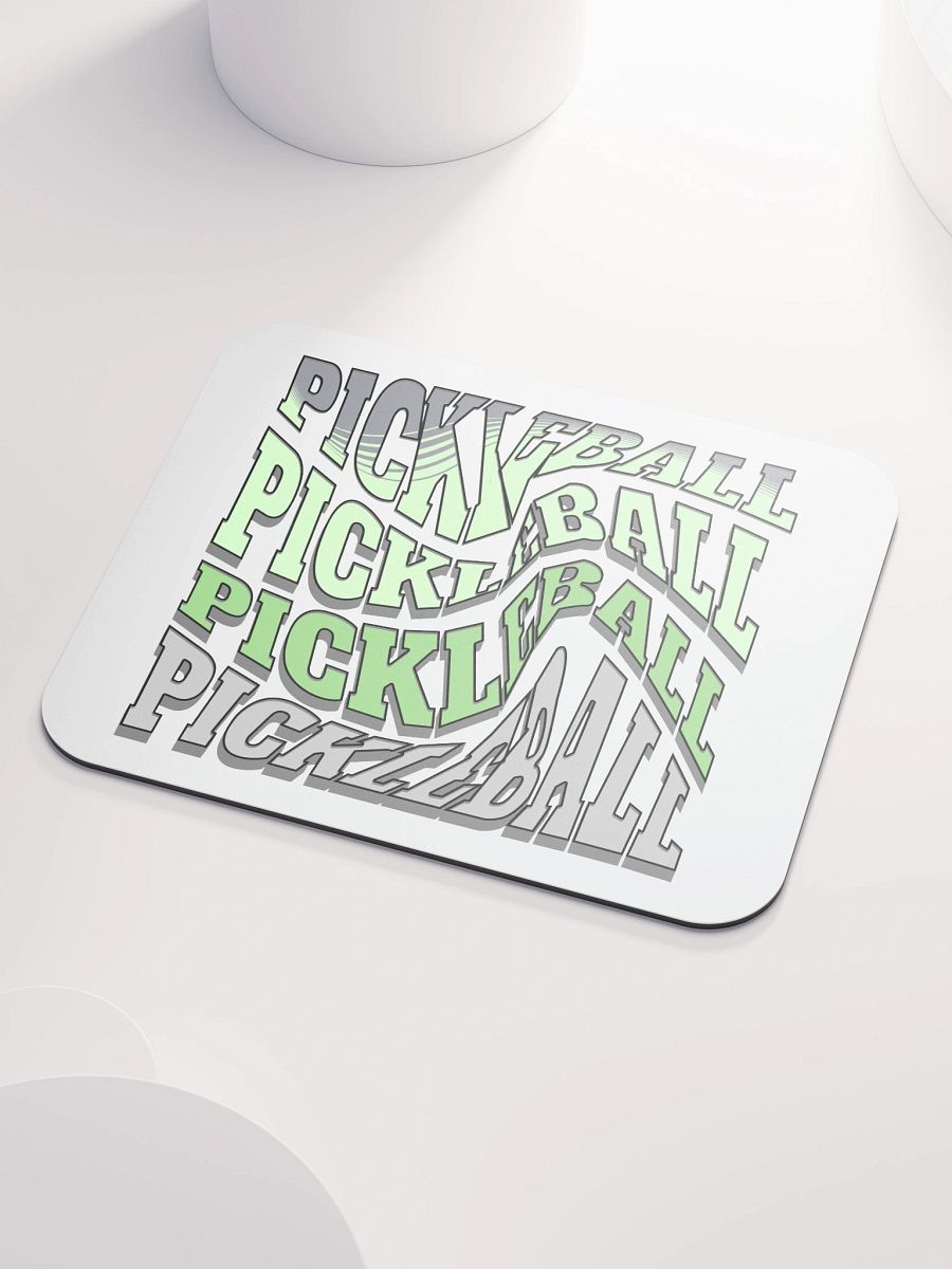 Swirl Pickleball Ripple Effect Mouse Pad product image (3)