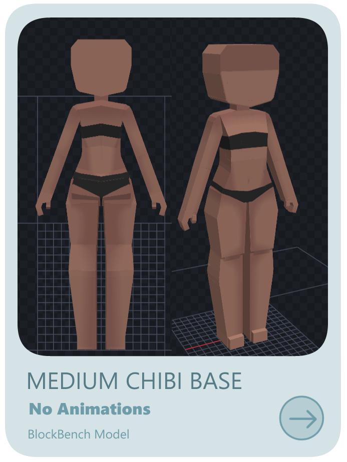 Medium Chibi Base | No Animations product image (2)