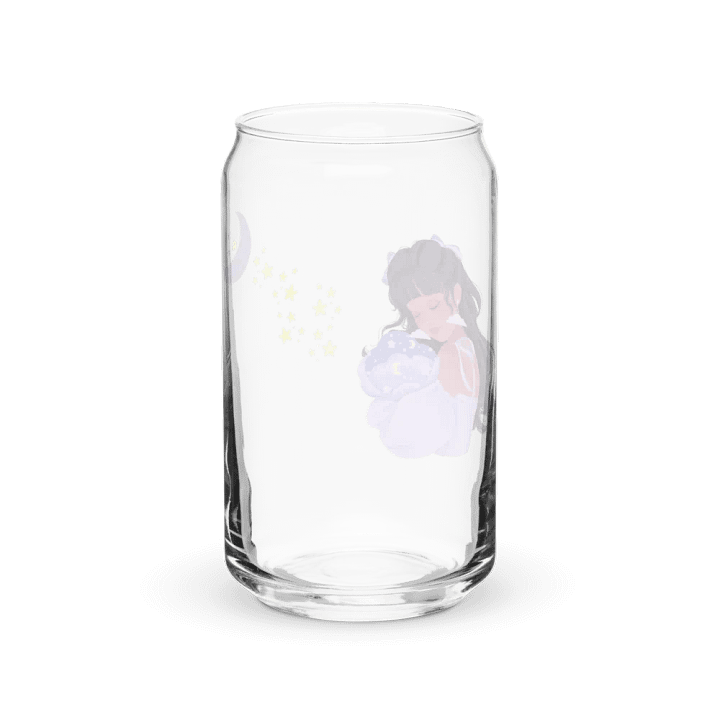 Moon Girly Print Glass Can Cup With Or Without Lid product image (6)