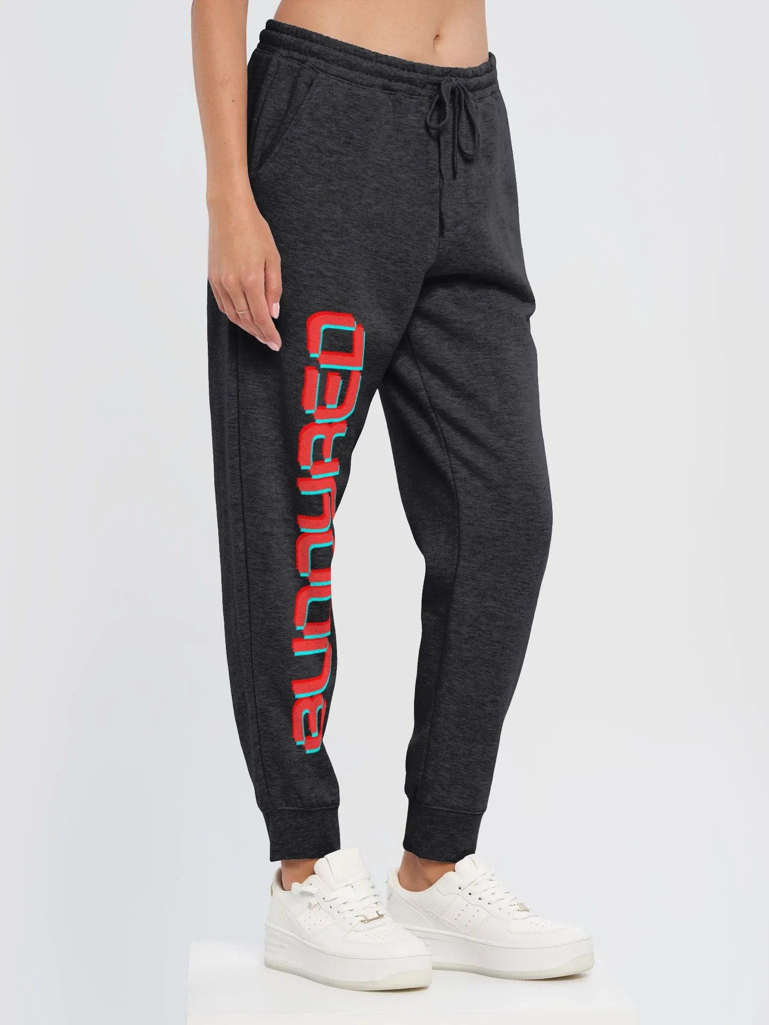 Buddyred Text Right Leg Sweat Pants product image (3)