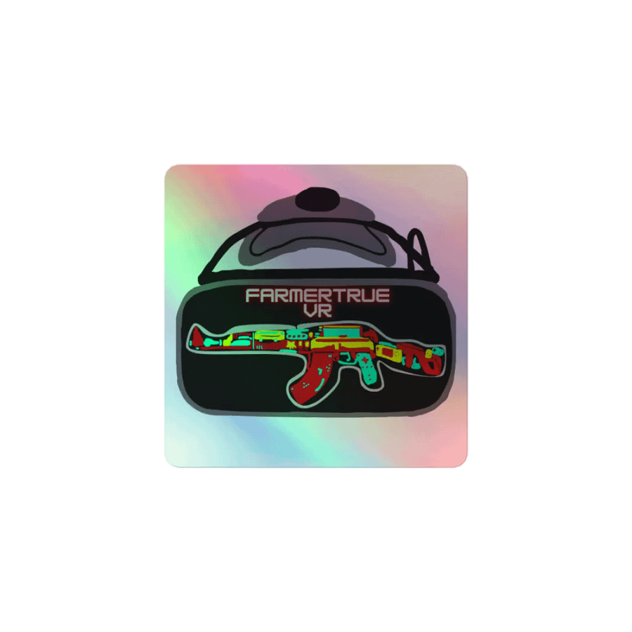 farmertrue Logo Sticker Holographic product image (1)