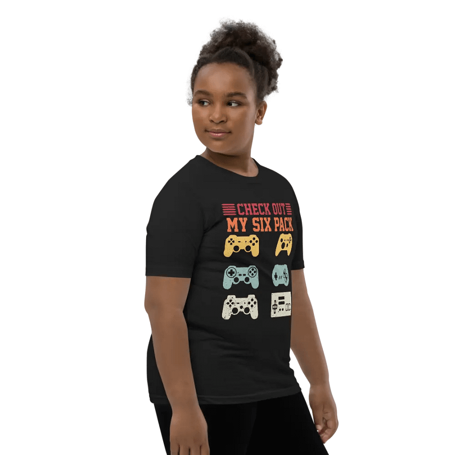 Gamer's Six Pack Youth T-Shirt product image (12)