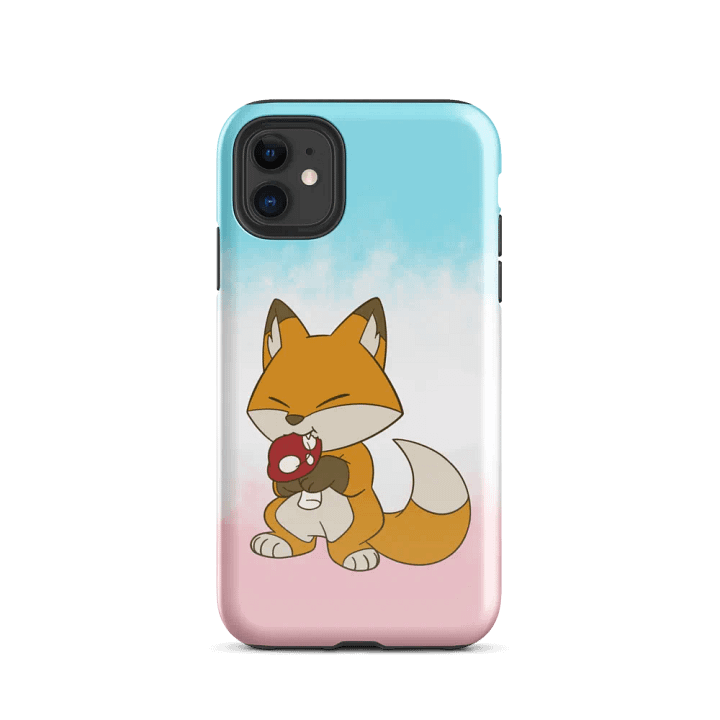 Fox Noming Mushroom iPhone Tough Case product image (24)