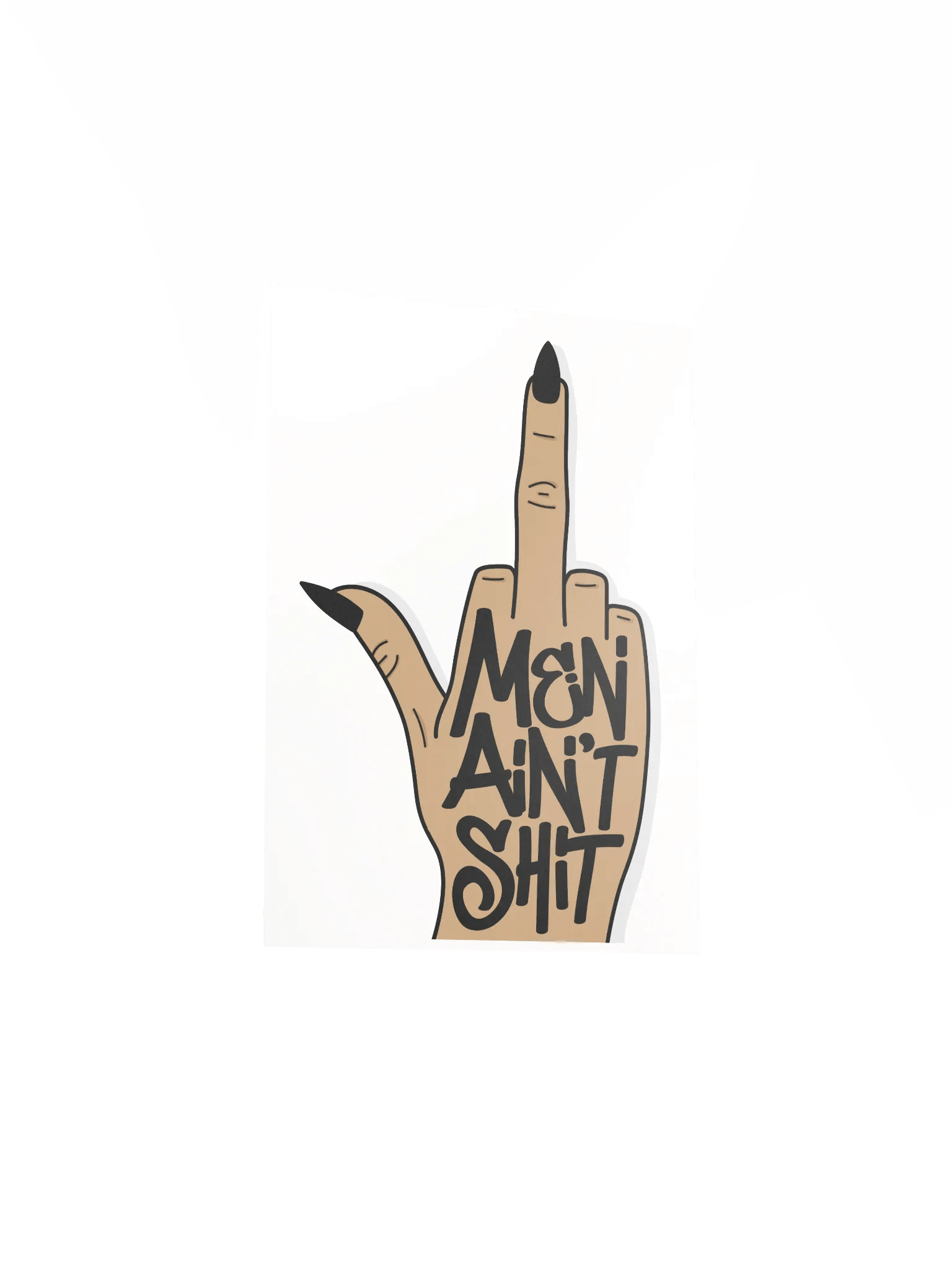 Men Ain't Sh*t Print | Funny Merch product image (3)