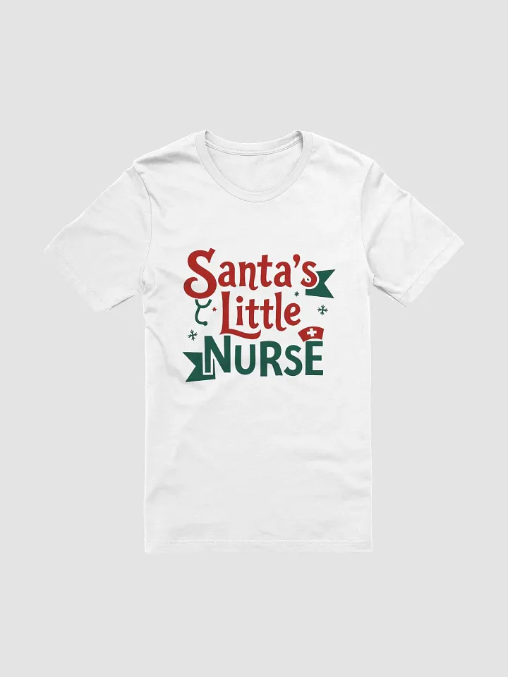Santa's Little Nurse Festive T-Shirt product image (1)