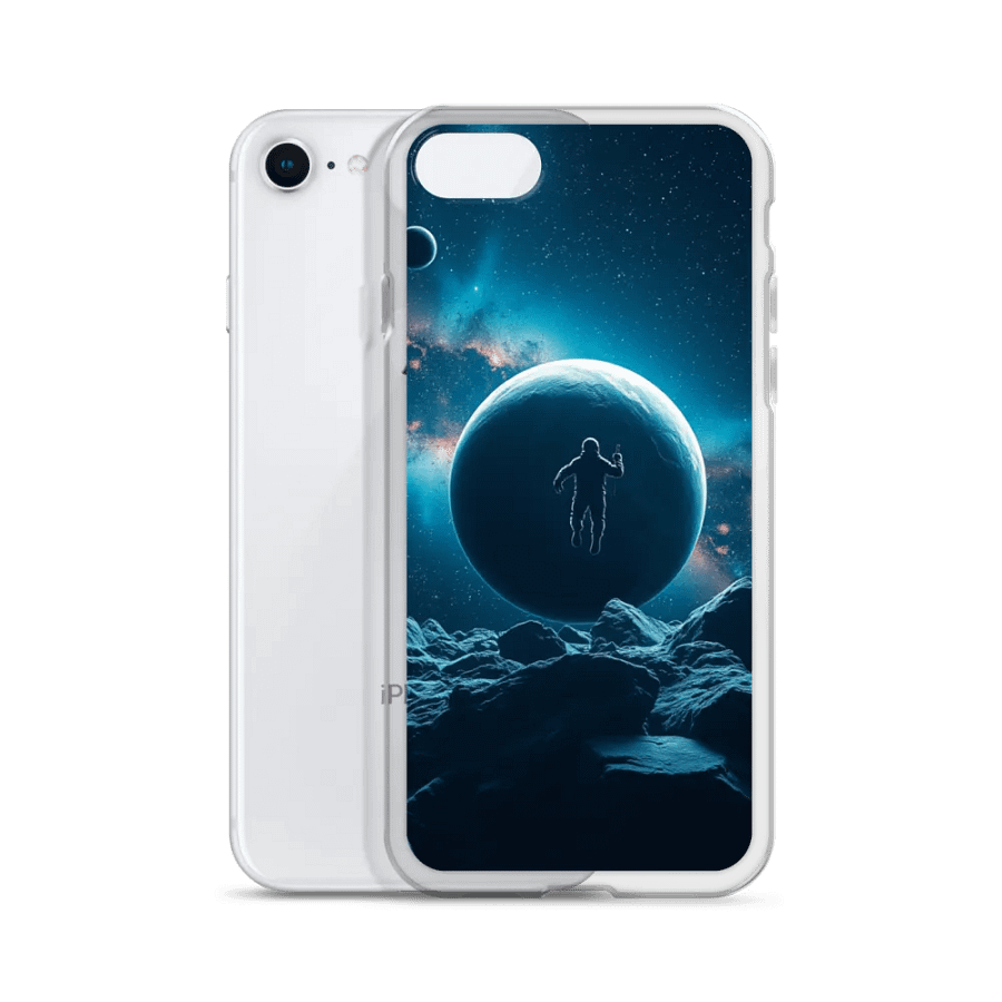 Cosmic Explorer iPhone® Clear Case product image (51)