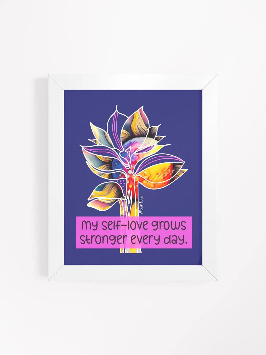 Blossoming Self-Love Matte Poster product image (4)