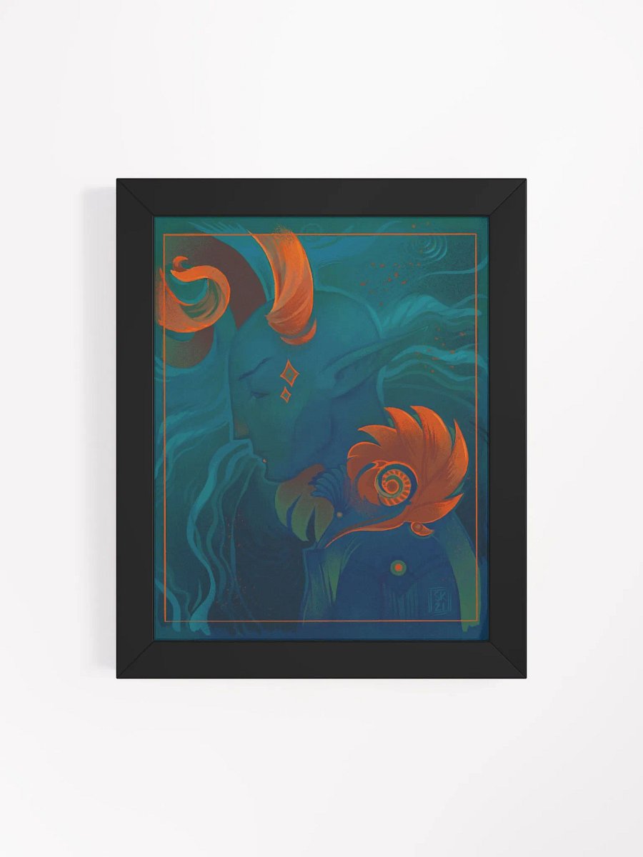 Elf Mage Framed Art Print product image (4)