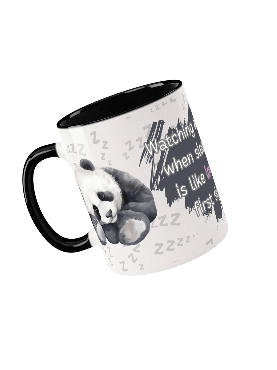 Sleeping Baby Panda Ceramic Mug product image (2)