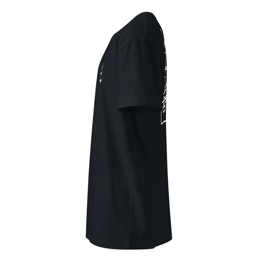 Camiseta Negra de manga corta - El rider técnico product image (3)