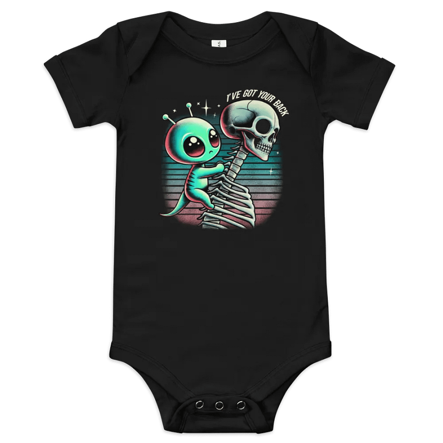 "I’ve Got Your Back" Alien BB Onesie product image (1)