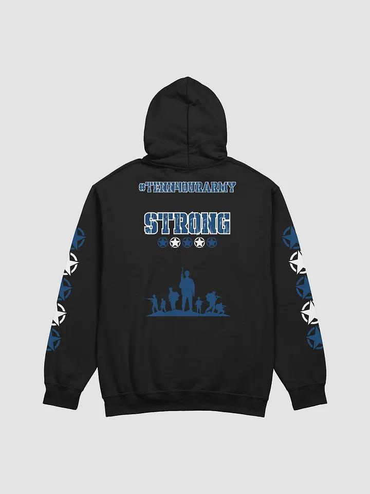 #TeNN4OURARMY Hoodie -Navy & White product image (2)
