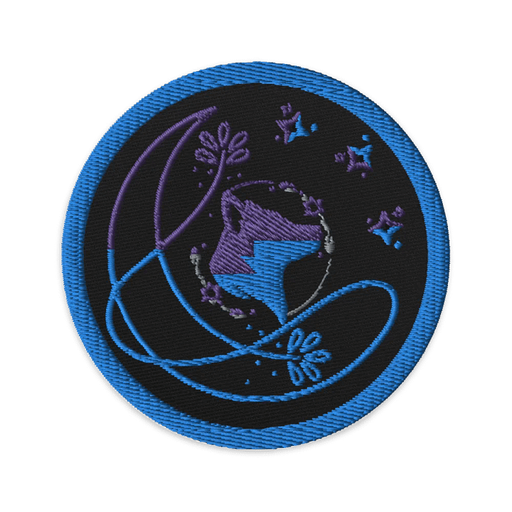 Logo embroidered patch product image (1)