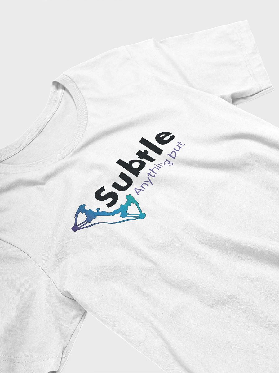 Anything But Subtle - Black Text - Tee product image (16)