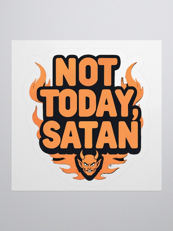 Flame Devil Kiss Cut Stickers product image (2)