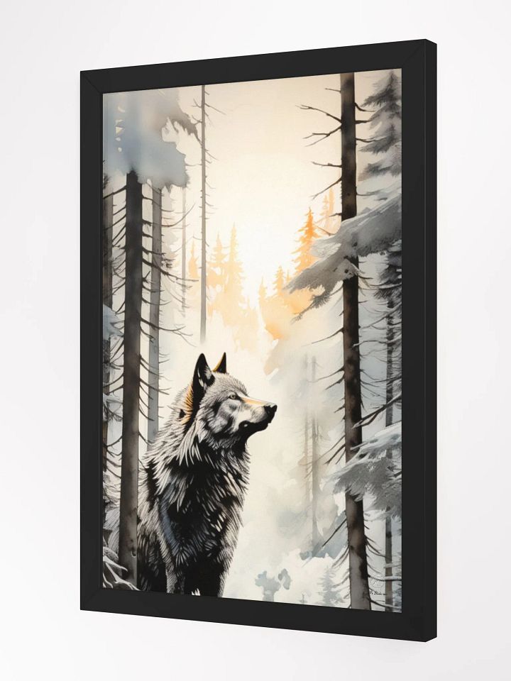 Wolf in Snow product image (2)