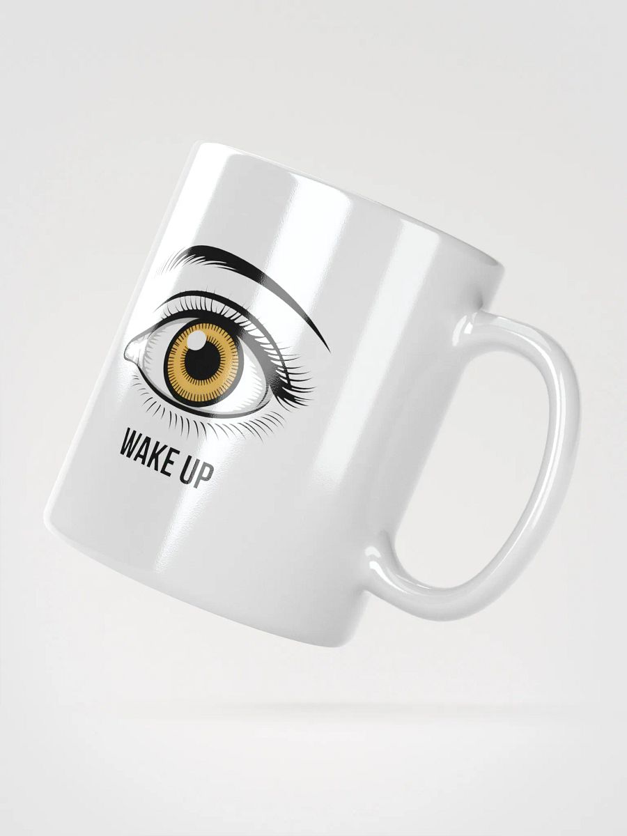 Wake Up Eye Mug | Motivational Coffee Gift Mug product image (2)