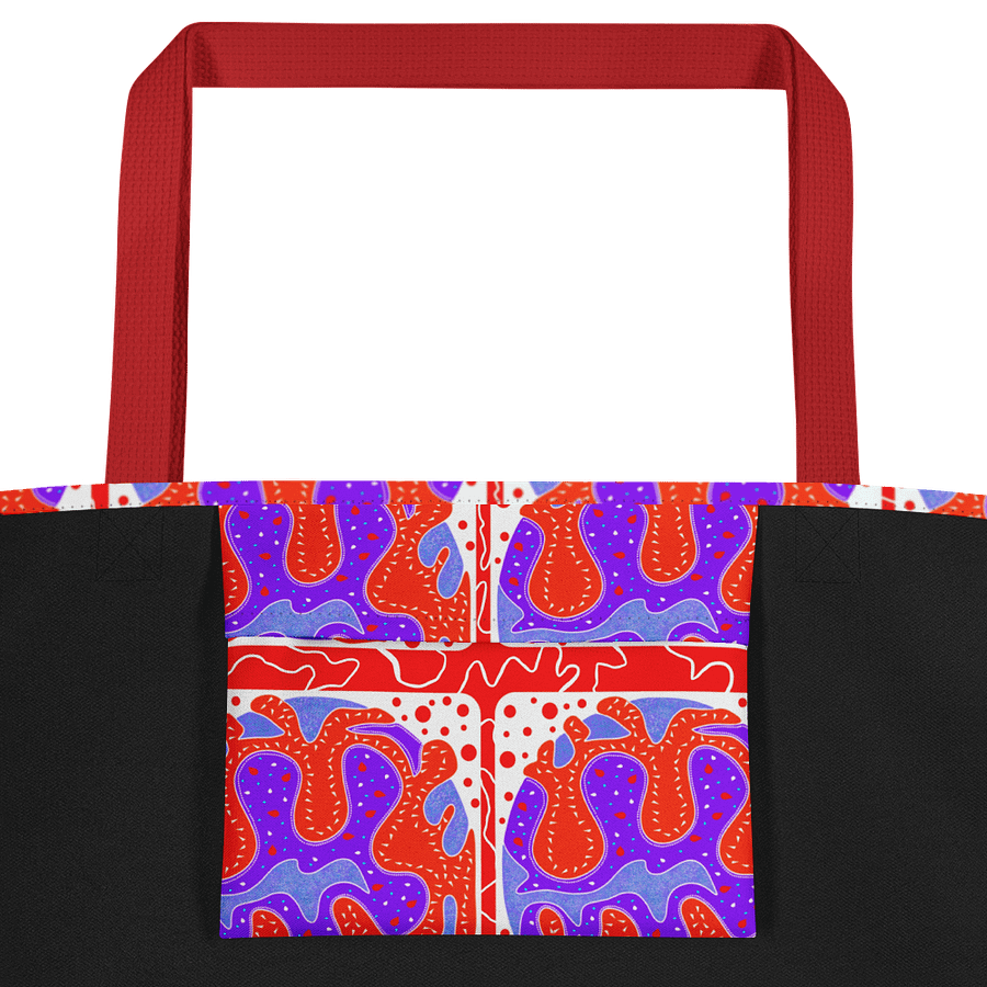 Symmetry Splash Large Tote Bag product image (2)