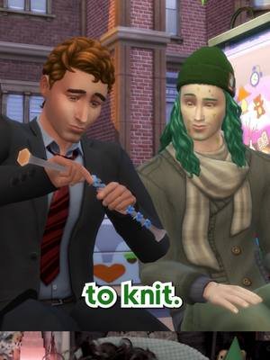 I said ‘knit’ 3 times in 10 seconds… I’m fine 🧶😭 #Sims4 #KnittingFail #VeryVeggieChallenge #KnitKnitKnit #SimsTok #SimsFunny