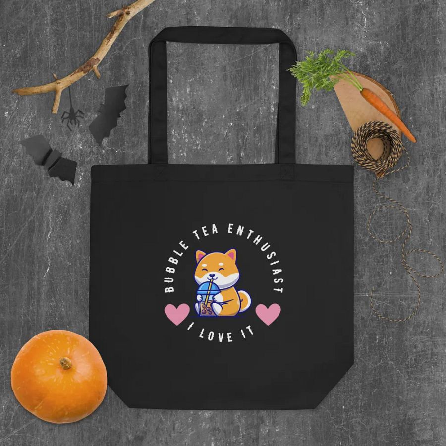 Bubble Tea Enthusiast Eco-Friendly Tote Bag product image (4)