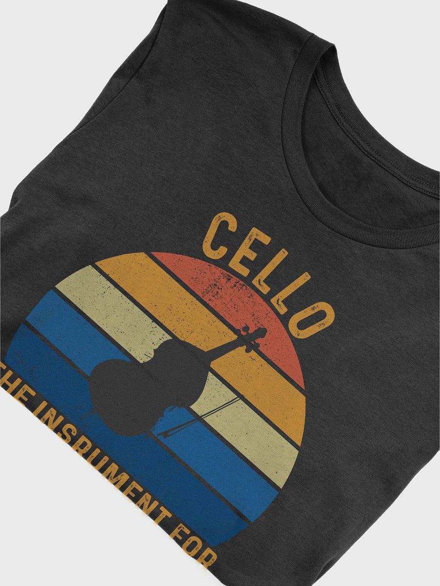 Cello Vibes Retro Tee product image (43)