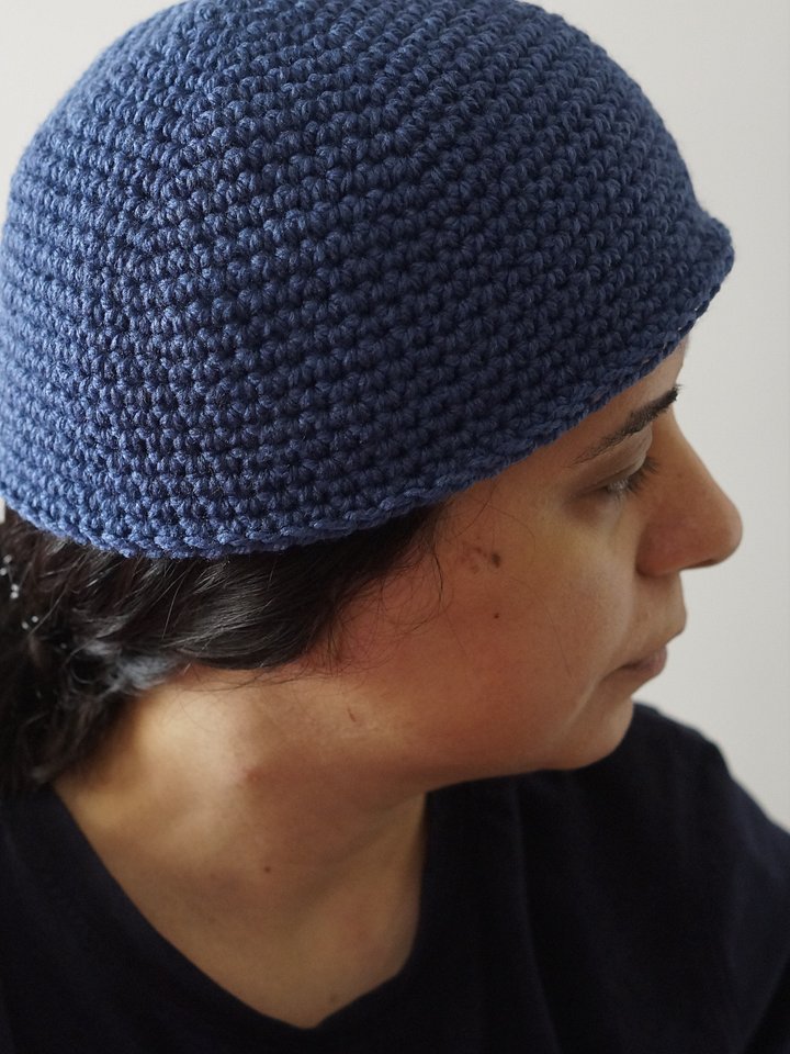 Simple single crochet short beanie product image (1)