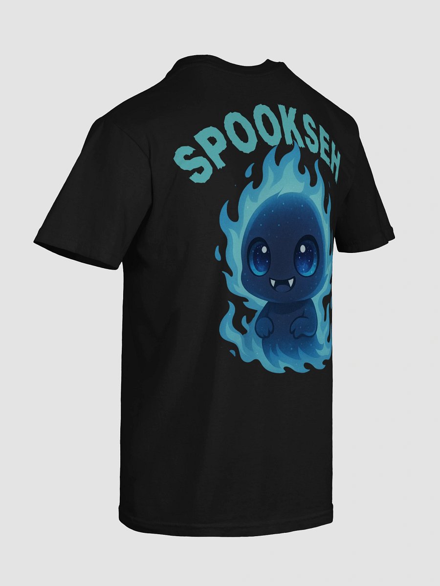 Spookseh Flaming Ghost Comfort Tee product image (47)